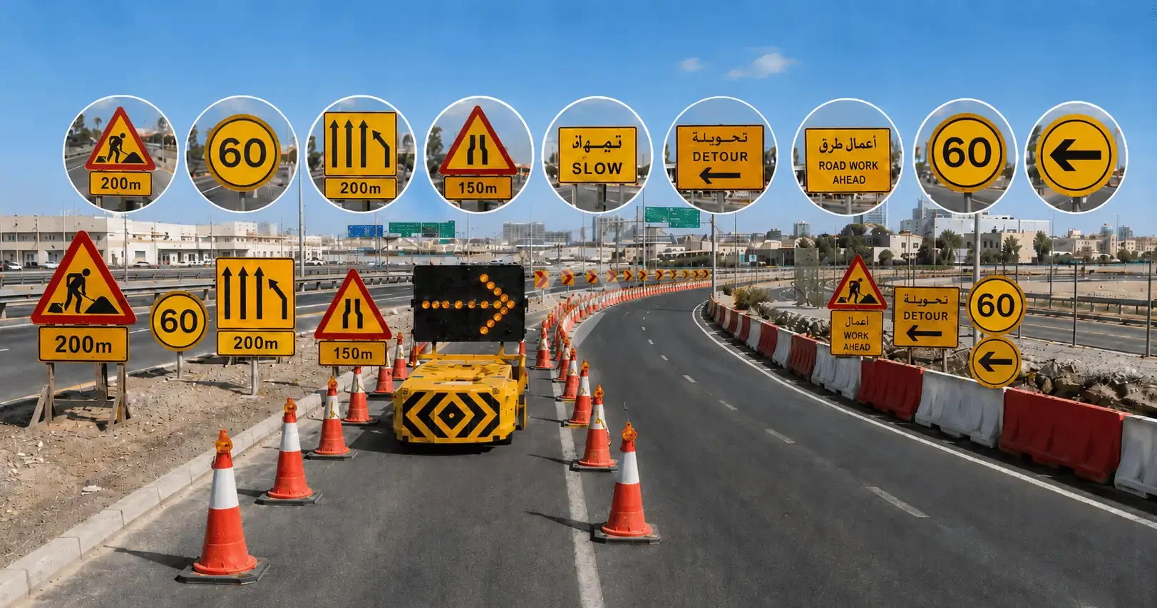Temporary &amp; Work Zone Safety Signs