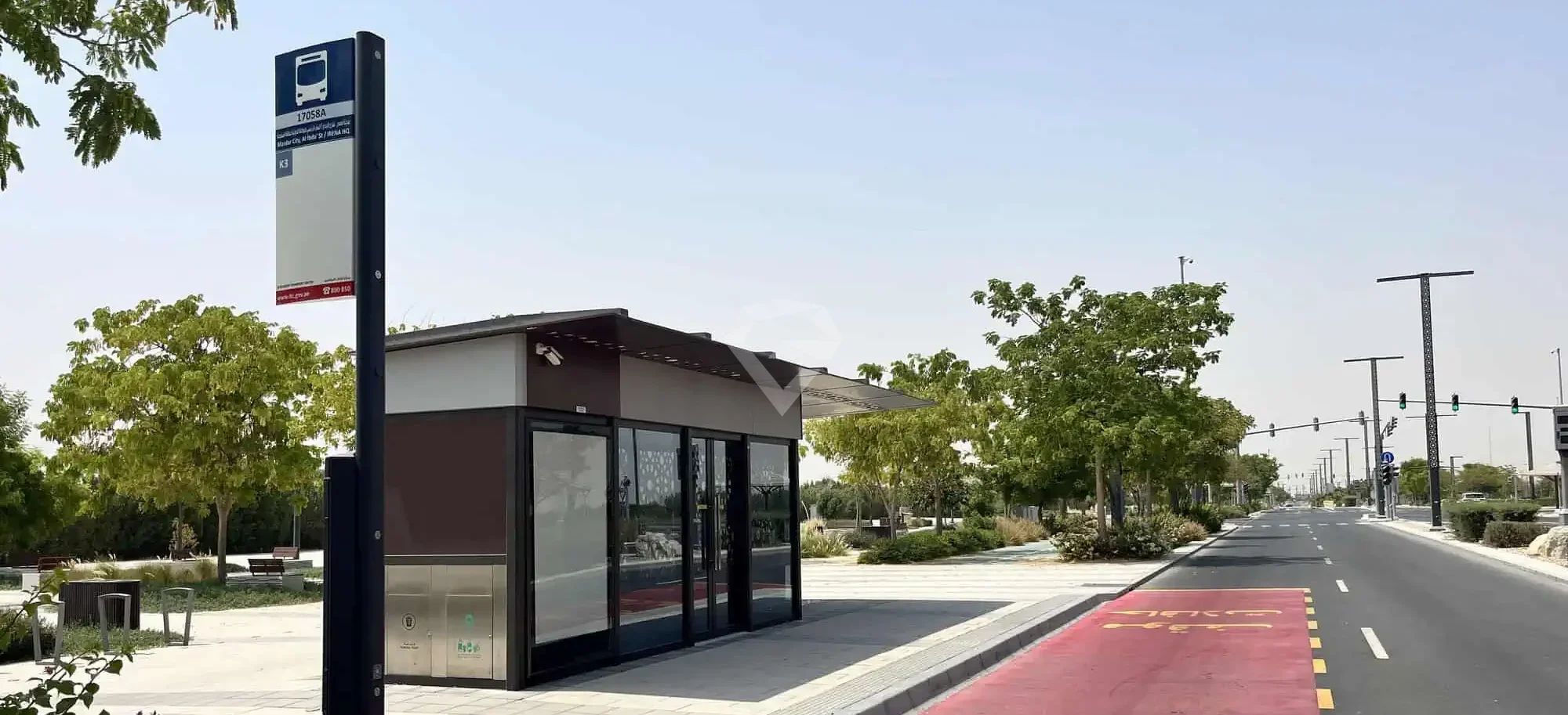 Bus Stop Poles